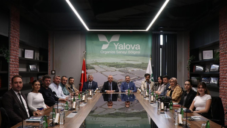Yalova OSB, SANTEK Heyetini Ağırladı