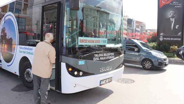 Ücretsiz Hastane Servisiyle Yaklaşık 14 Bin Yolcu Taşındı