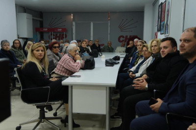 CHP Çiftlikköy, Sahil Mahallesi Üyeleriyle Buluştu