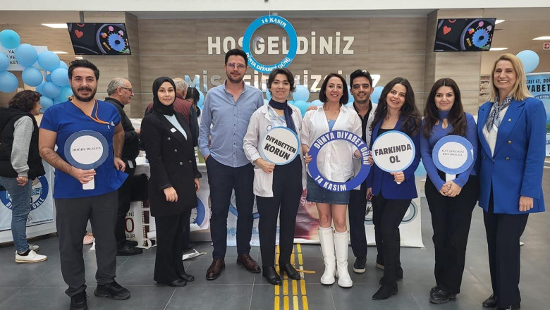 Yalova Eğitim ve Araştırma Hastanesi’nde Dünya Diyabet Günü Etkinliği
