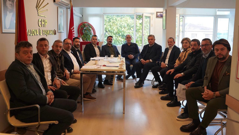CHP Yalova İl Başkanlığı, YASKİ Meclis Grubuyla Bir Araya Geldi