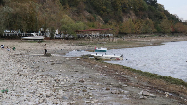 Sapanca Gölü'nde Esrarengiz Görüntü