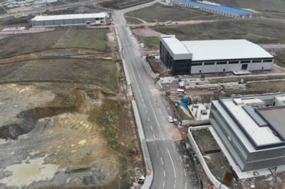 YALOVA AVRASYA OSB'DE ALTYAPI HAMLESİ