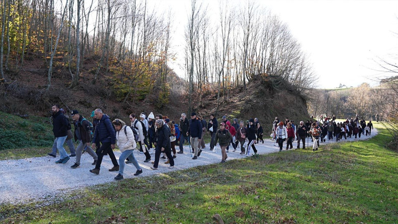 Doğa Yürüyüşü Doğa Tutkunlarını Buluşturdu