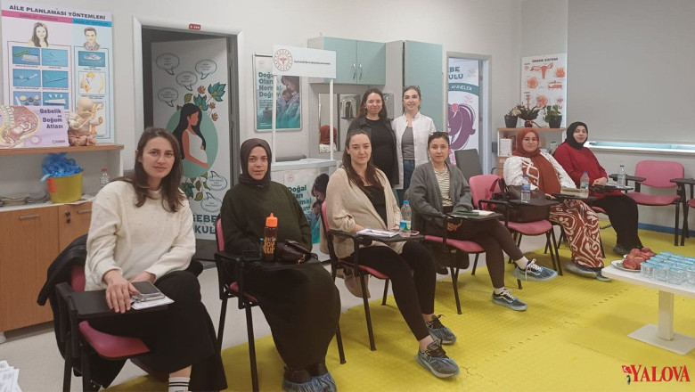 Doğuma Hazırlık Eğitimleri Sürüyor
