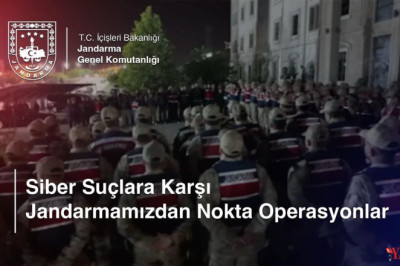 Jandarmadan ‘Siber Dolandırıcılık’ Operasyonu: 54 Tutuklu