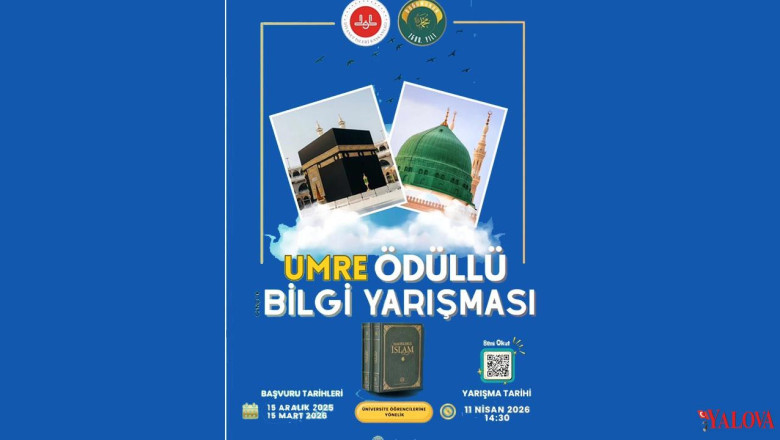 Umre Ödüllü Gençlik Bilgi Yarışması Başvuruları Başladı
