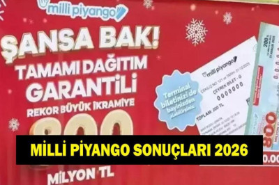 Milli Piyango Sonuçları 2026 - Yılbaşı özel çekilişi büyük ikramiye sahibini buldu! İşte kazanan numaralar ve bilet sorgulama ekranı