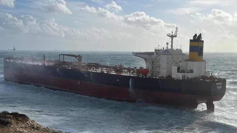 Karaya oturan tankerin sırrı ortaya çıktı