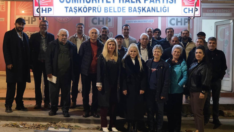 CHP Heyetinden Taşköprü Çıkarması