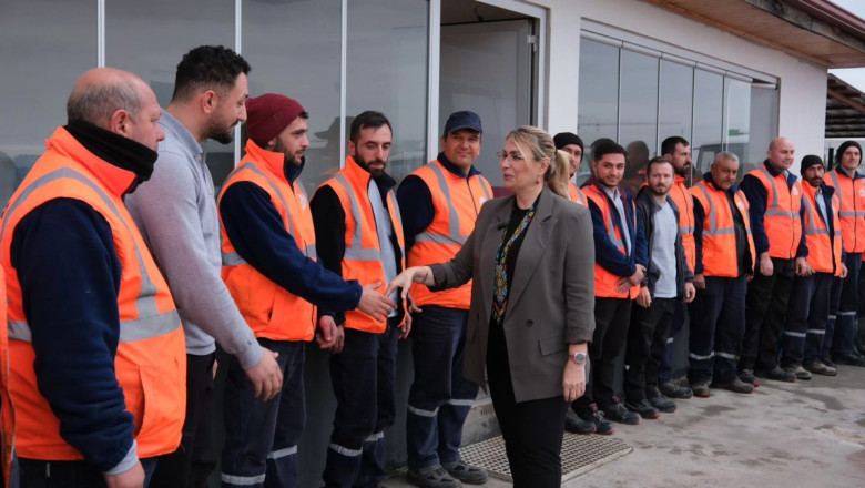 FAZLACA, TEMİZLİK İŞLERİ PERSONELİYLE BULUŞTU