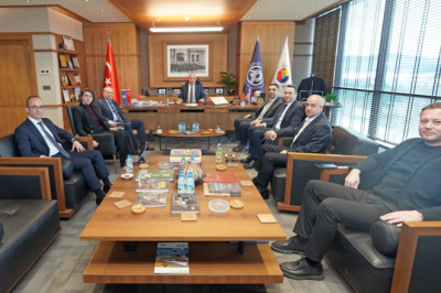 YAPI KREDİ BANKASI YETKİLİLERİNDEN YTSO’YA ZİYARET