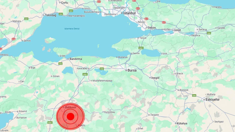 Sındırgı’da Deprem: Yalova’da da Hissedildi