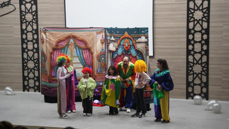 ÇOCUKLARA KAHKAHA DOLU ETKİNLİK