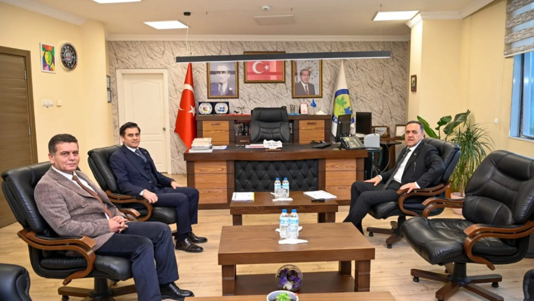 VALİ USTA’DAN İL ÖZEL İDARESİ’NE ZİYARET