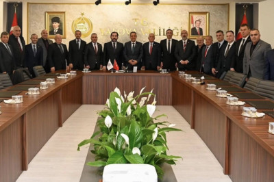 İL GENEL MECLİSİ’NDEN VALİ USTA’YA ZİYARET