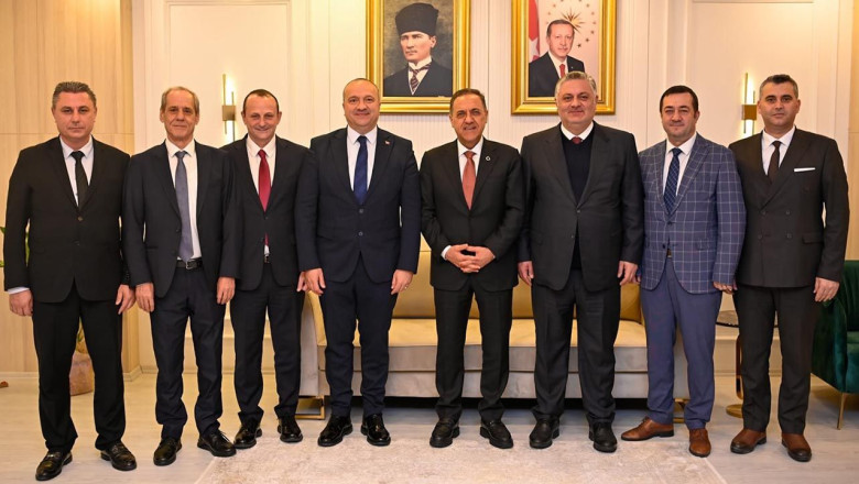 Belediye Başkanlarından Vali Usta’ya Ziyaret