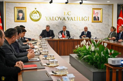 YALOVA’DAKİ SU SIKINTISI MASAYA YATIRILDI