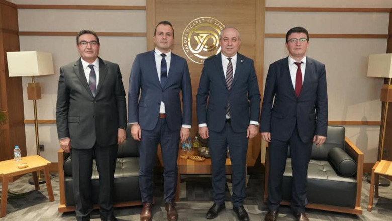 GİB Grup Başkanları ve Yalova Defterdarı’ndan YTSO’ya Ziyaret