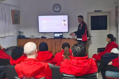 ÇİFTLİKKÖY İTFAİYESİ’NDEN YANGIN EĞİTİMLERİ