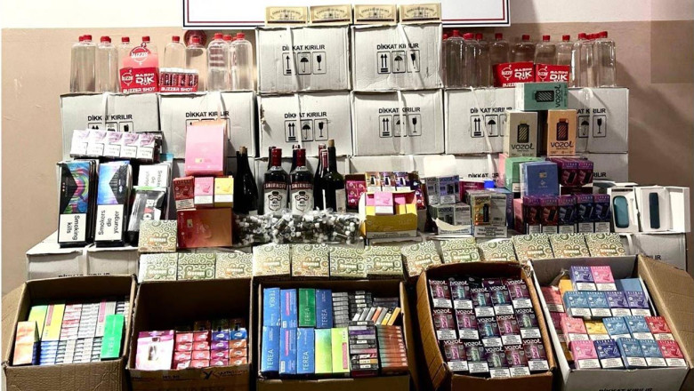 Yalova’da Yüzlerce Litre Kaçak Alkol Ele Geçirildi