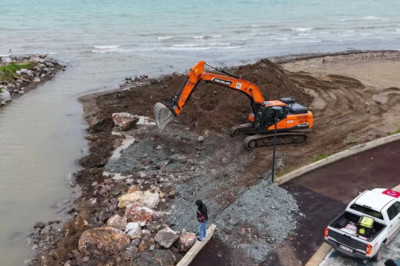 GACIK DEREAĞZINDA ÇALIŞMA BAŞLADI