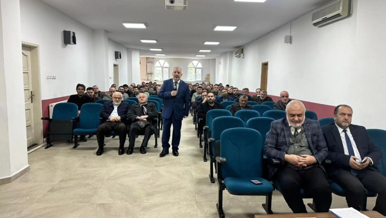 RAMAZAN ÖNCESİ DİN GÖREVLİLERİ TOPLANDI