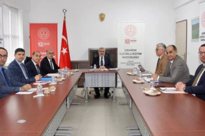 İLÇE MİLLİ EĞİTİM MÜDÜRLERİ TOPLANTISI YAPILDI