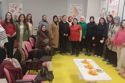 Yalova Eğitim ve Araştırma Hastanesi’nde 3. Tur Gebe Okulu Eğitimi Tamamlandı