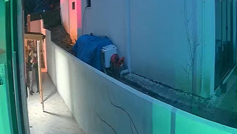 Esenköy’deki Komşu Kavgası Güvenlik Kamerasına Yansıdı