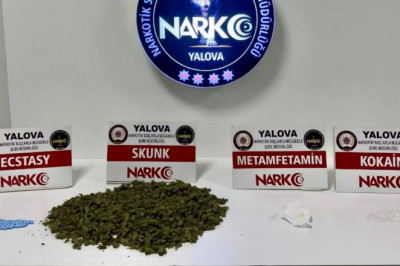 Yalova’da Narkotik Operasyonu: 576 Gram Uyuşturucu Ele Geçirildi
