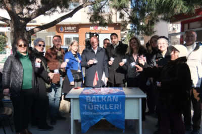 ÇİFTLİKKÖYLÜLERE MARTENİÇKA HEDİYESİ