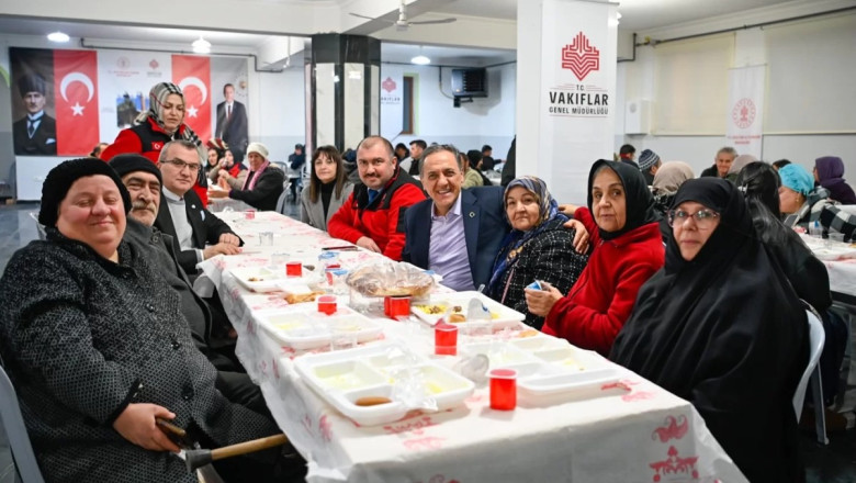 VALİ USTA, VATANDAŞLARLA İFTARDA BULUŞTU