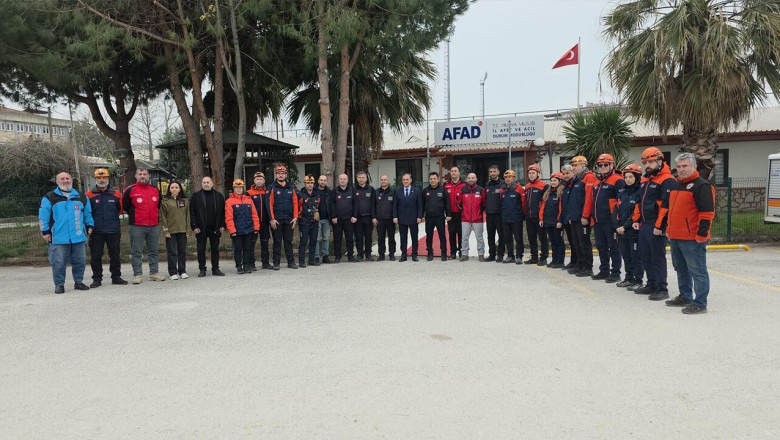 AFAD’da Vali Usta Mesaisi