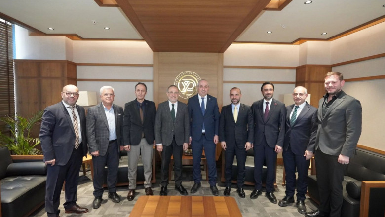 AK PARTİ HEYETİNDEN YTSO’YA ZİYARET