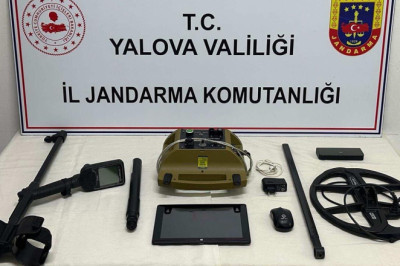 Altınova’da Kaçak Kazıya Suçüstü: İki Şüpheli Jandarmaya Yakalandı