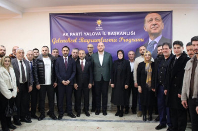 AK PARTİ YALOVA TEŞKİLATI BAYRAMLAŞTI