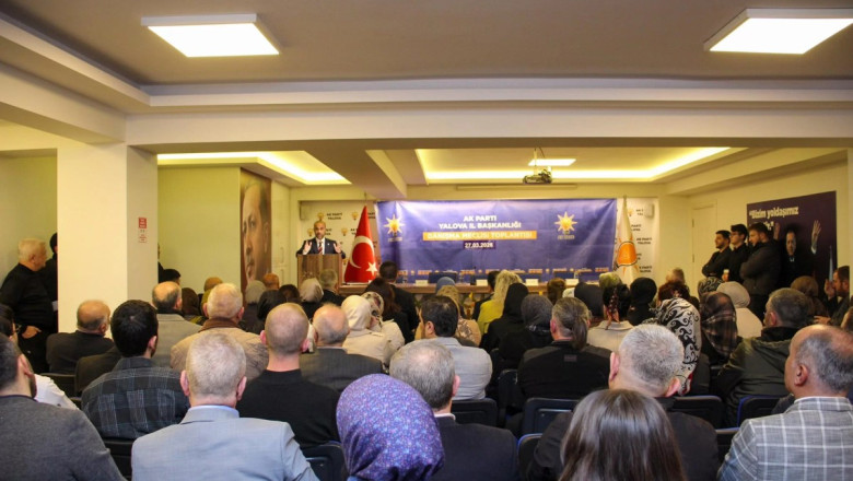 AK PARTİ YALOVA İL DANIŞMA KURULU TOPLANDI