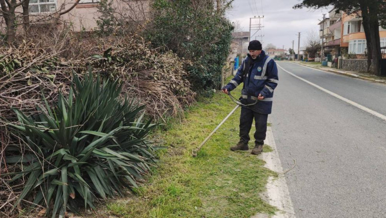ESENKÖY’DE BAHAR TEMİZLİĞİ BAŞLADI