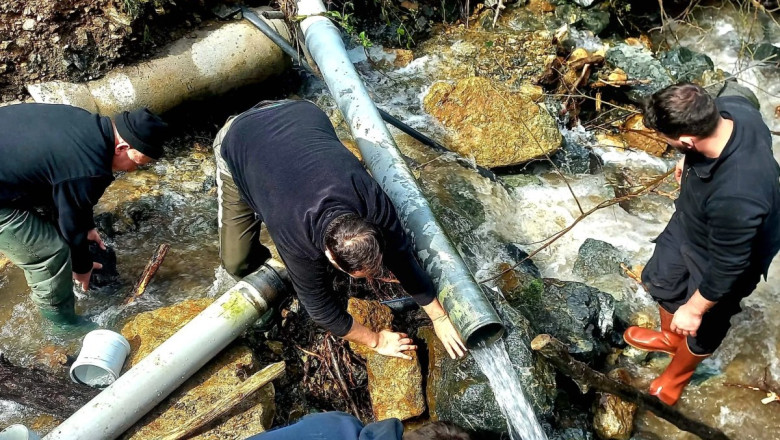 ESENKÖY’DE SEL FELAKETİ SU ALTYAPISINI VURDU