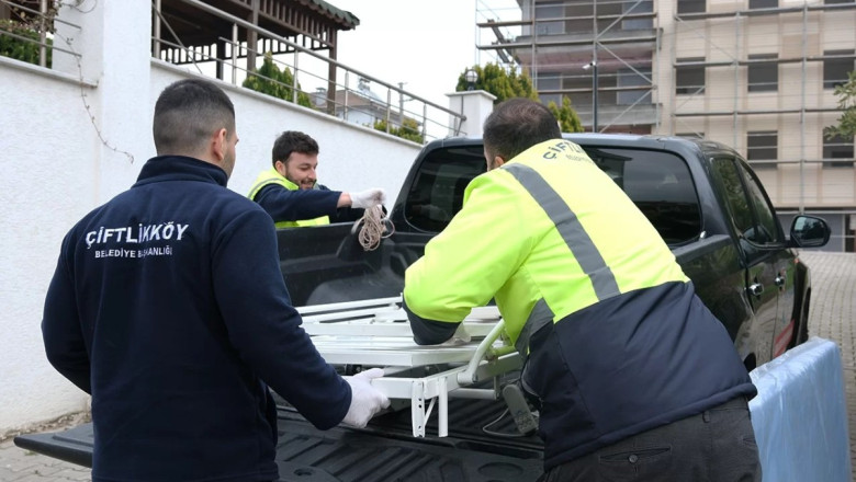 SOSYAL DESTEKLER İHTİYAÇ SAHİPLERİYLE BULUŞUYOR