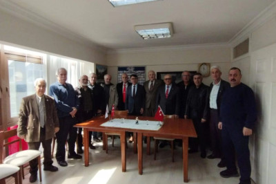 GAZİLER VE EMEKLİ ASTSUBAYLARDAN POLEM’E ZİYARET