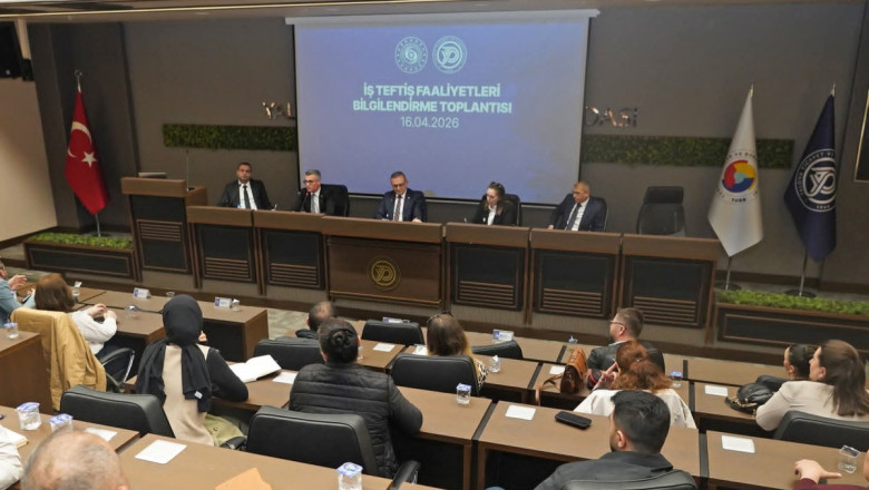 İŞ TEFTİS FAALİYETLERİ BİLGİLENDİRME TOPLANTISI YAPILDI