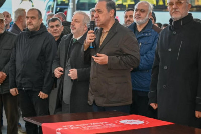 HAC YOLCULARI KUTSAL TOPRAKLARA UĞURLANDI