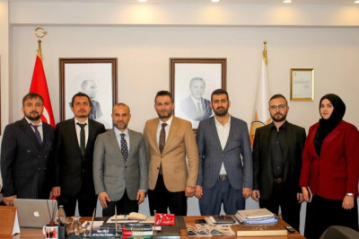 TÜGVA YALOVA İL TEMSİLCİLİĞİ’NDEN İL BAŞKANINA ZİYARET