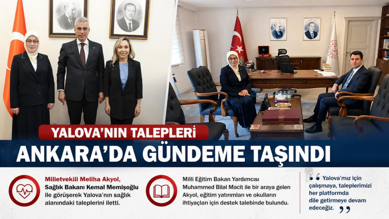 YALOVA’NIN TALEPLERİ ANKARA’DA GÜNDEME TAŞINDI