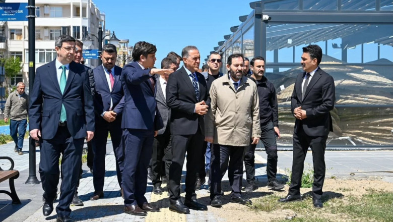 KOCADERE PLAJI YAZ SEZONUNA HAZIRLANIYOR