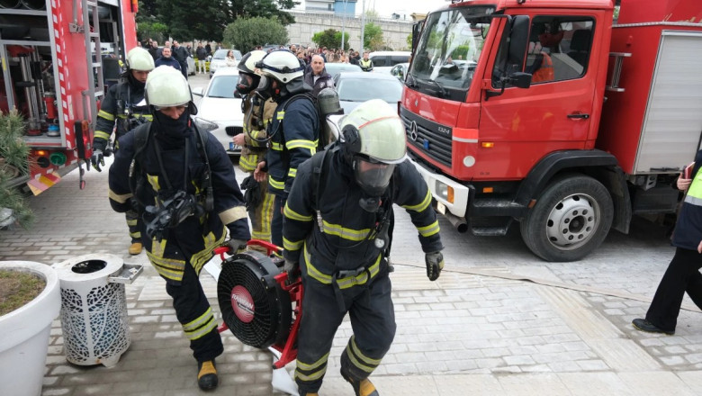 SENARYOLU YANGIN SÖNDÜRME TATBİKATI