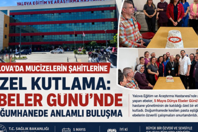 YALOVA’DA EBELER GÜNÜ’NE ANLAMLI KUTLAMA: DOĞUMHAN'EDE DUYGUSAL BULUŞMA
