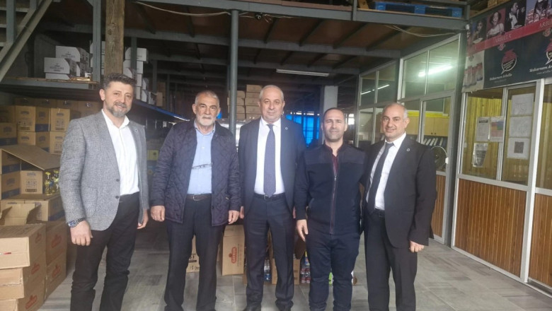YTSO’DAN TOPTANCILAR SİTESİ’NE ZİYARET